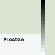 Color chip: Frostee