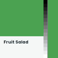 Color chip: Fruit Salad