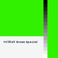 Color chip: FS 10140  Brown Special