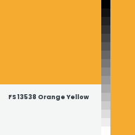 Color chip: FS 13538 Orange Yellow