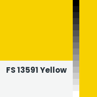 Color chip: FS 13591 Yellow