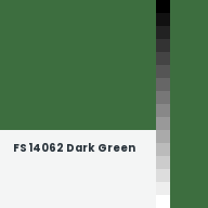 Color chip: FS 14062 Dark Green