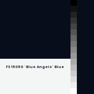 Color chip: FS 15050 'Blue Angels' Blue