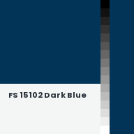 Color chip: FS 15102 Dark Blue
