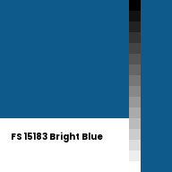 Color chip: FS 15183 Bright Blue