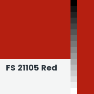 Color chip: FS 21105 Red