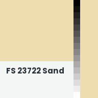 Color chip: FS 23722 Sand