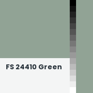 Color chip: FS 24410 Green