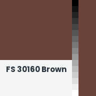 Color chip: FS 30160 Brown