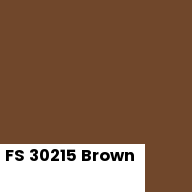 Color chip: FS 30215 Brown