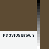 Color chip: FS 33105 Brown