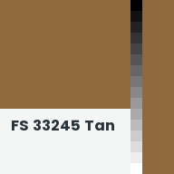 Color chip: FS 33245 Tan