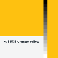 Color chip: FS 33538 Orange Yellow