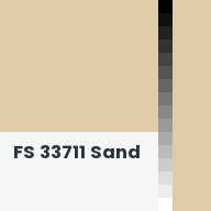 Color chip: FS 33711 Sand