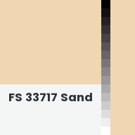 Color chip: FS 33717 Sand