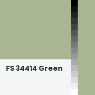 Color chip: FS 34414 Green