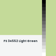 Color chip: FS 34552 Light Green