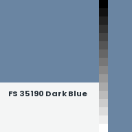 Color chip: FS 35190 Dark Blue