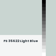 Color chip: FS 35622 Light Blue