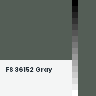 Color chip: FS 36152 Gray
