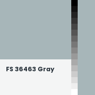 Color chip: FS 36463 Gray