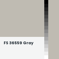 Color chip: FS 36559 Gray
