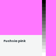 Color chip: Fuchsia pink
