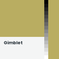 Color chip: Gimblet