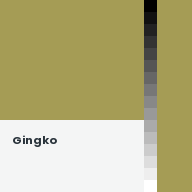Color chip: Gingko