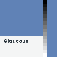 Color chip: Glaucous