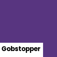 Color chip: Gobstopper