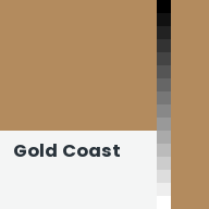 Color chip: Gold Coast