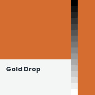 Color chip: Gold Drop