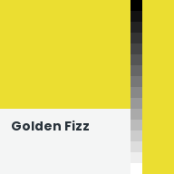 Color chip: Golden Fizz