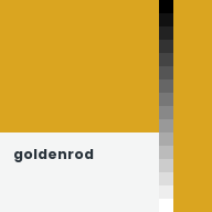 Color chip: Goldenrod