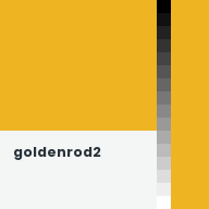 Color chip: goldenrod2