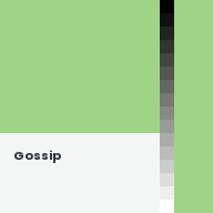Color chip: Gossip