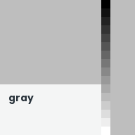 Color chip: Gray