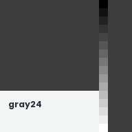 Color chip: gray24