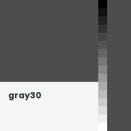 Color chip: gray30