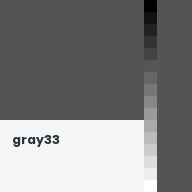 Color chip: gray33