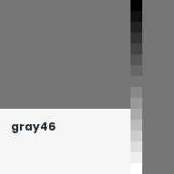 Color chip: gray46