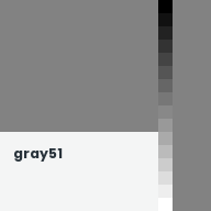 Color chip: gray51