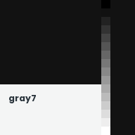 Color chip: gray7