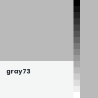 Color chip: gray73