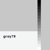 Color chip: gray78