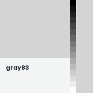 Color chip: gray83
