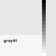 Color chip: gray91