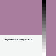 Color chip: Grayish fuchsia (Bang-v3 624)