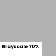 Color chip: Grayscale 70%